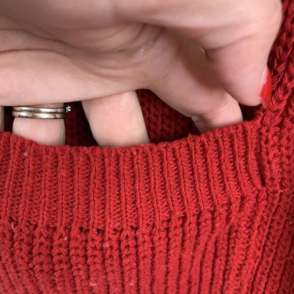 Lara Fashion Size L / XL Cardigan Sweater Long Rainbow Striped Open Front Knit - Picture 5 of 9